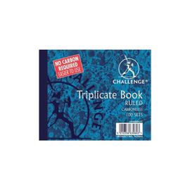 CHALLENGE CARBONLESS TRIP BOOK 105X130MM